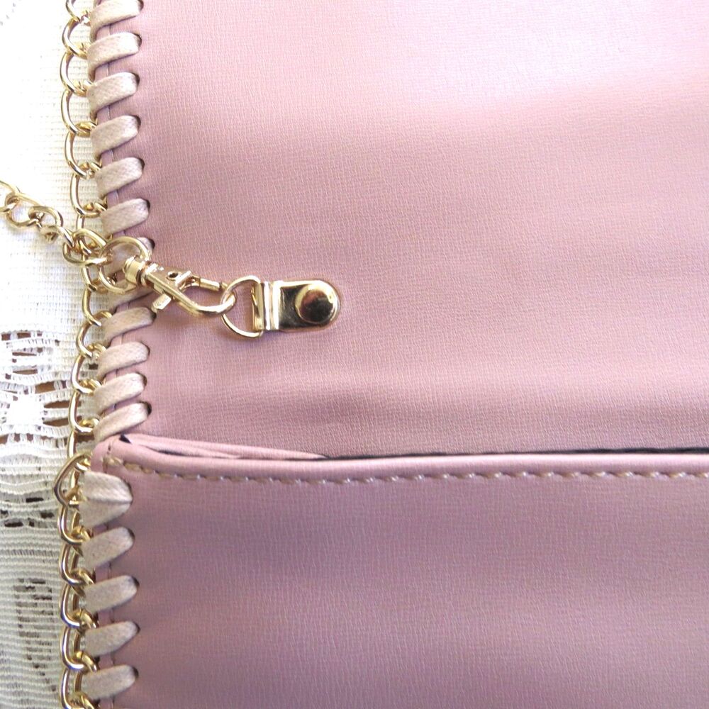 Urban Expressions Maison Whipstitch Vegan Leather Crossbody Convertible Bag NWOT - Picture 6 of 11